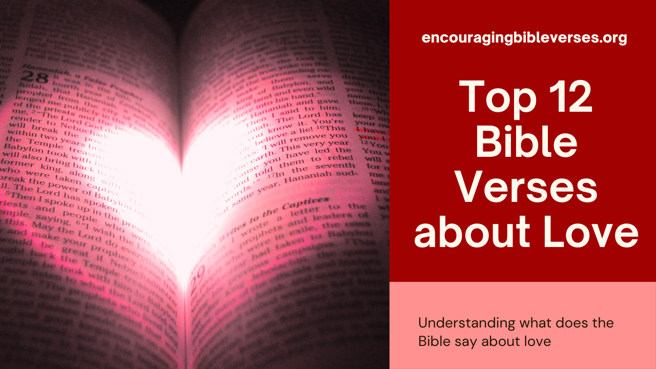 Top 12 Bible Verses about Love