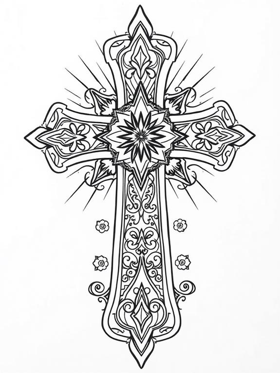 adult stained glass coloring