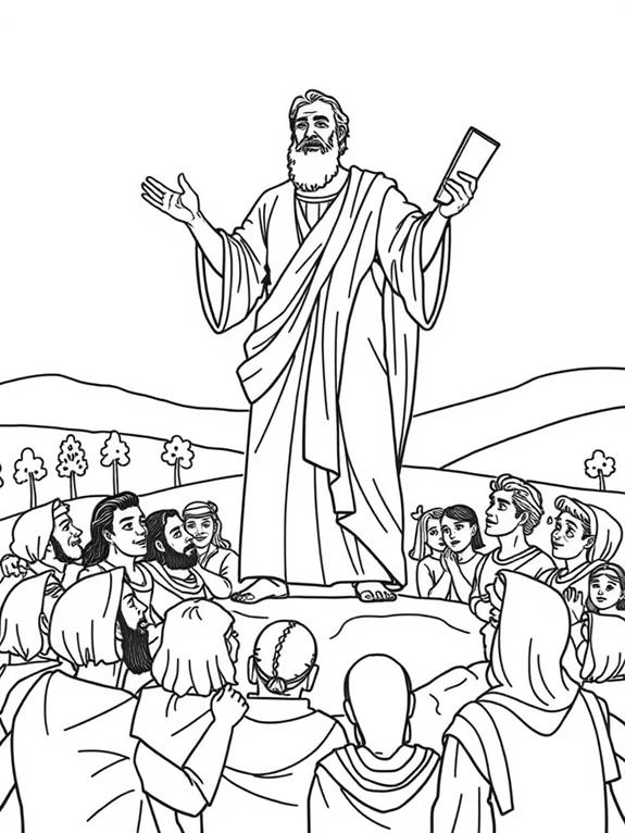 apostle paul coloring activity
