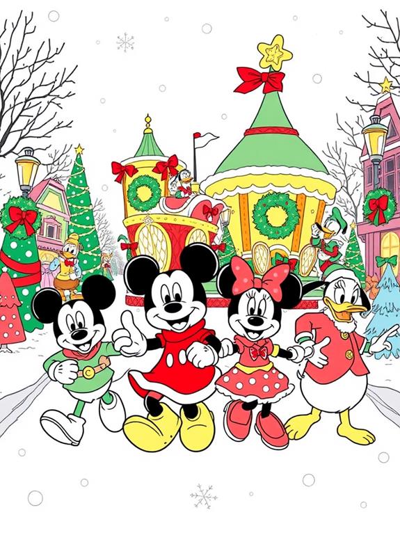 disney christmas parade fun