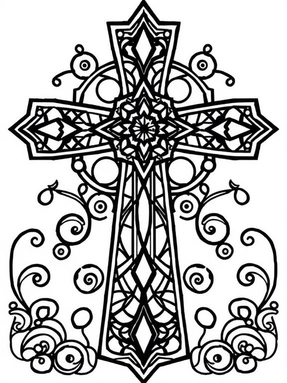 teen stained glass coloring
