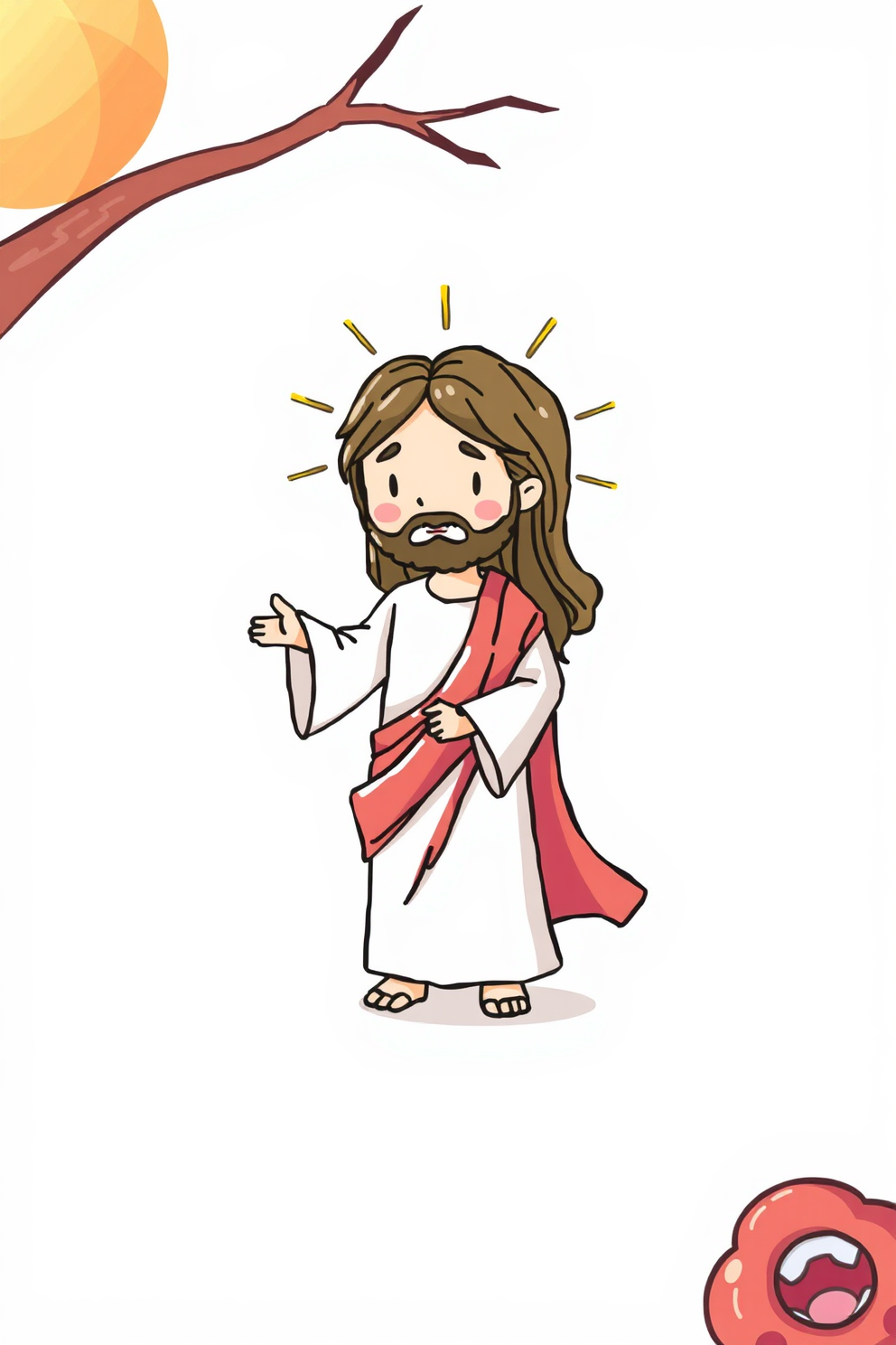 Cute Jesus drawing