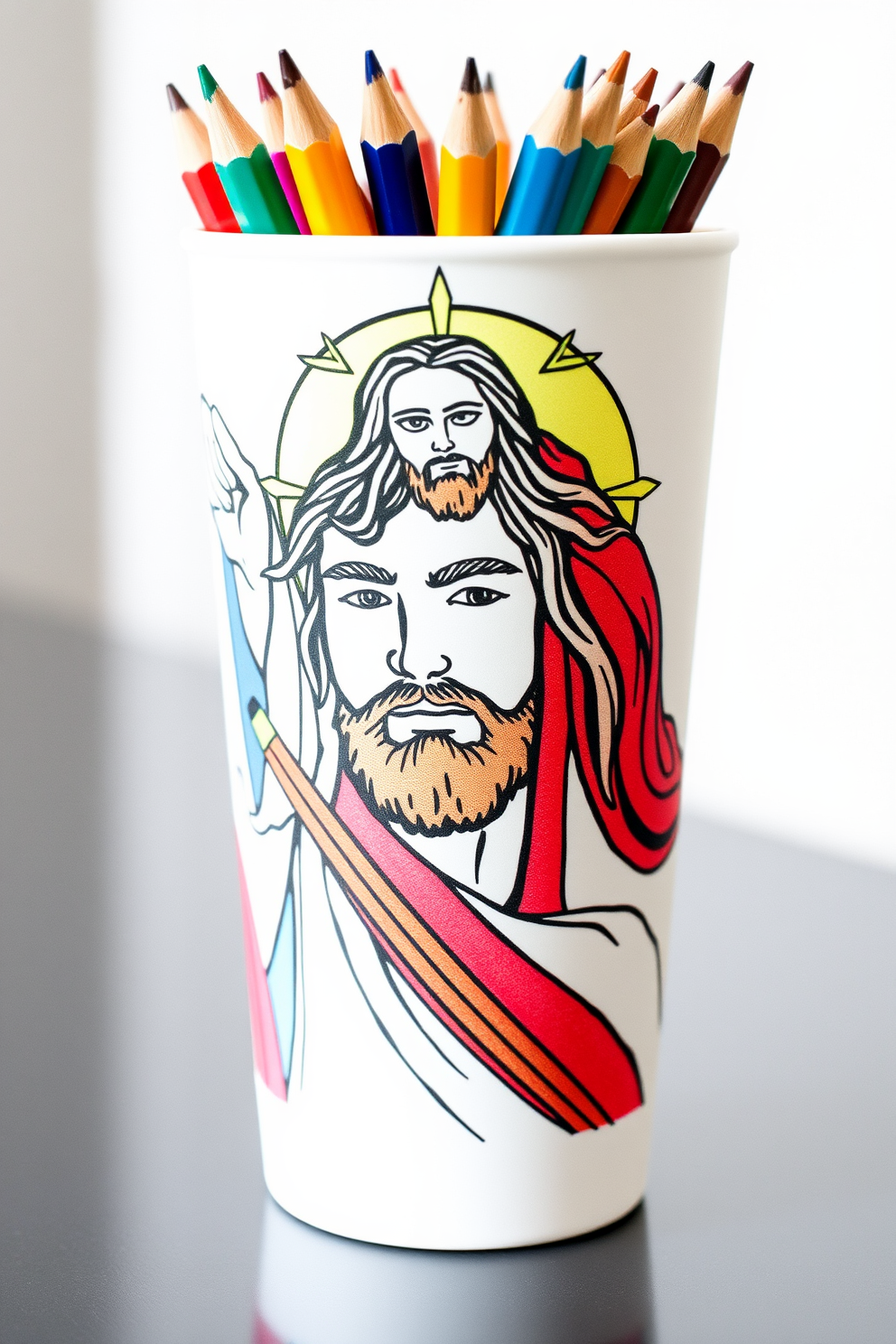 Jesus is Alive Color Pencil Cup