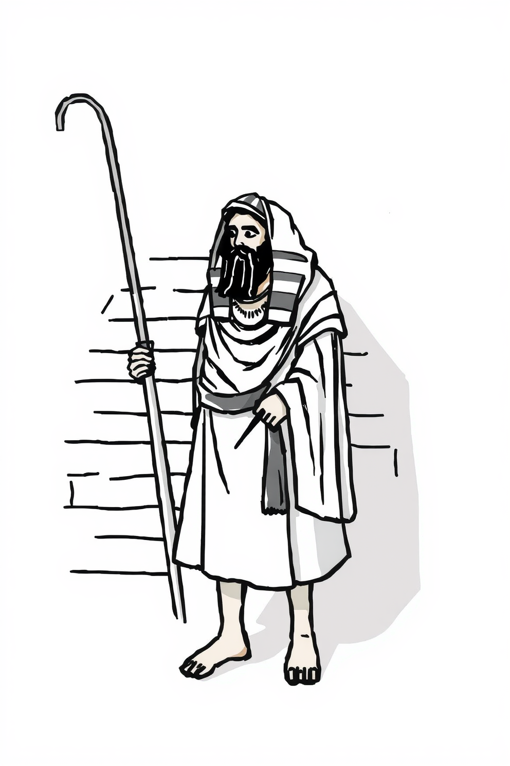 Joseph in Egypt Simple Object Drawing