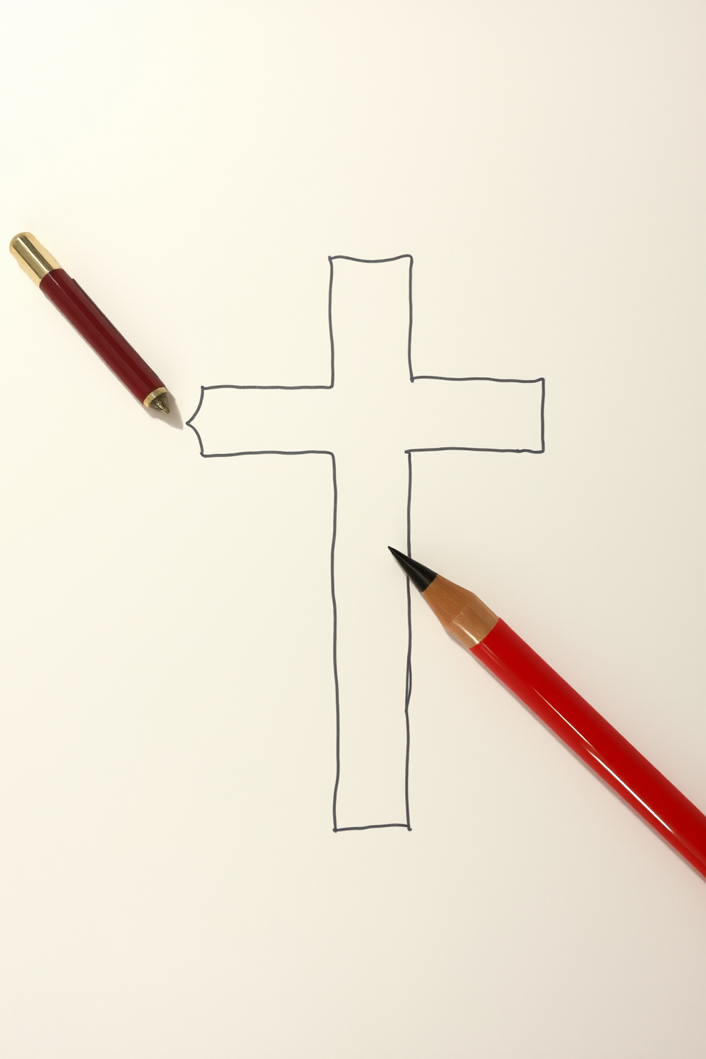 Simple Cross Drawing