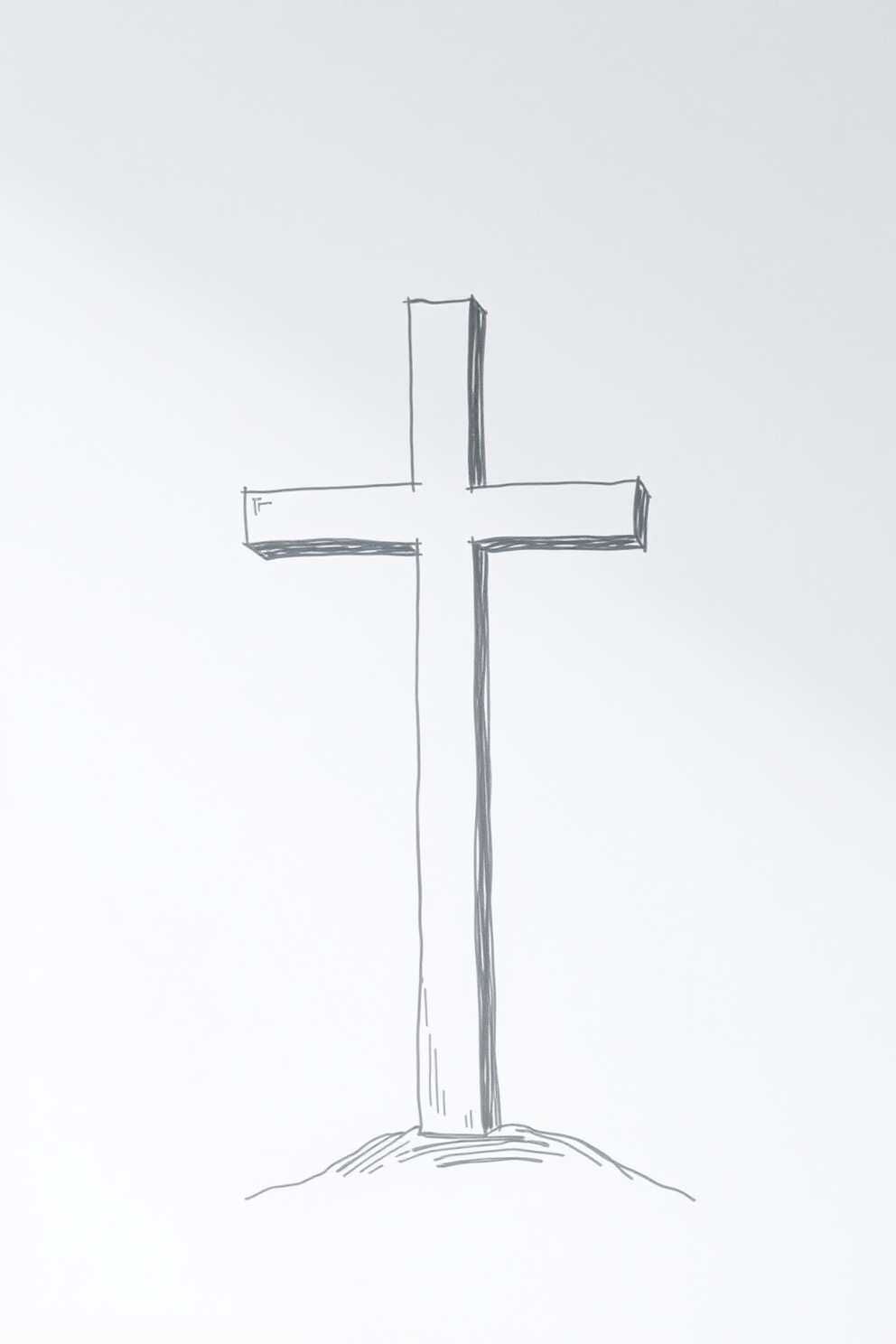 Simple cross drawing