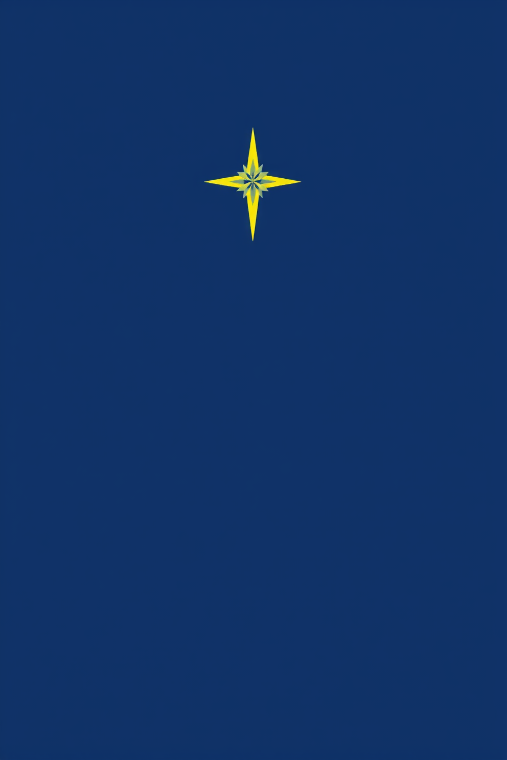 Star of Bethlehem Simple Drawing