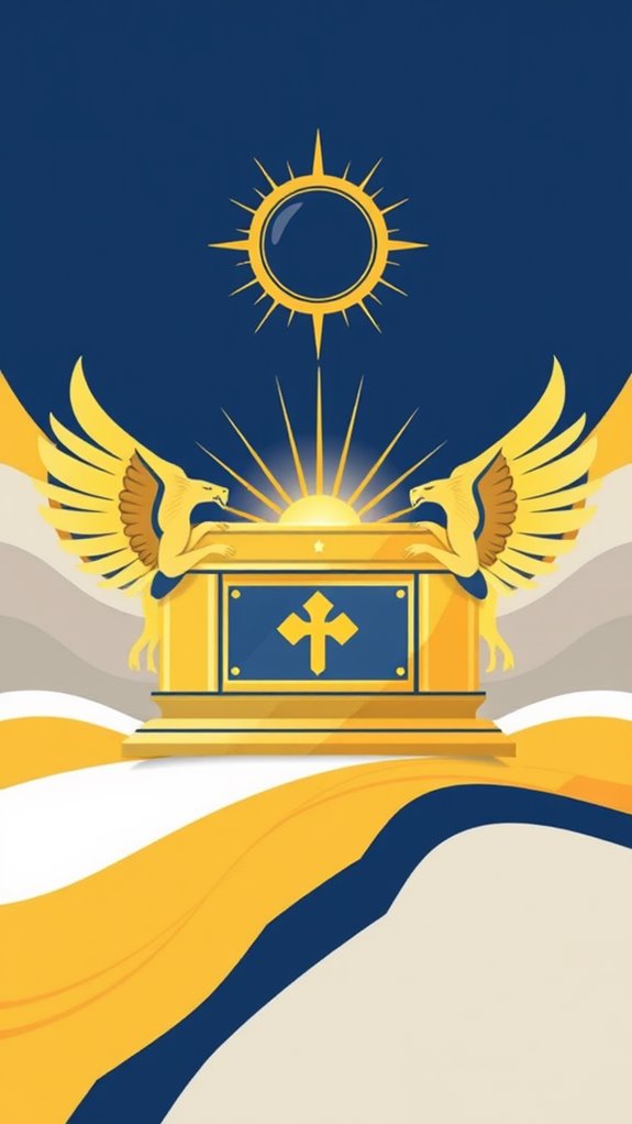 abstract ark of covenant