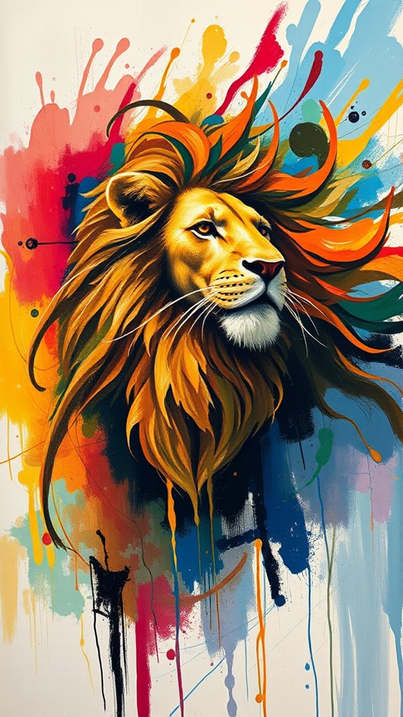 abstract art by samson