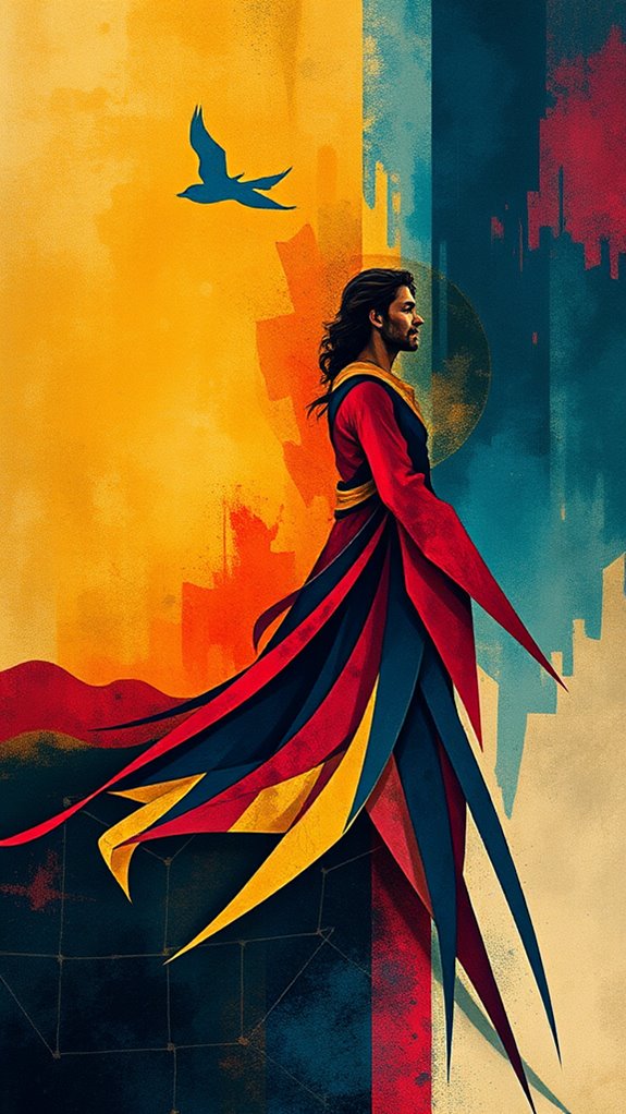 abstract depiction of solomon