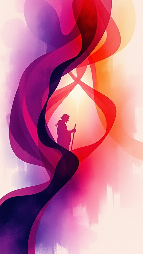 abstract holy week artwork