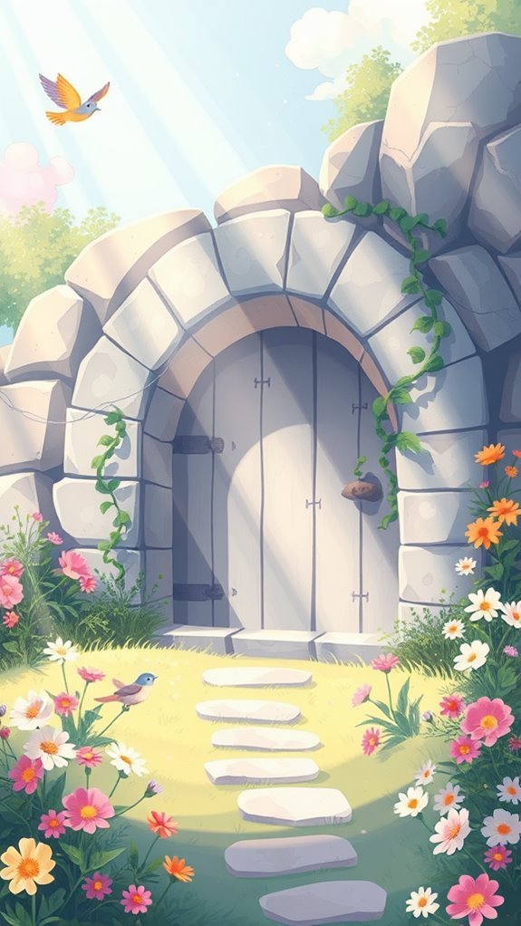 adorable depiction of resurrection