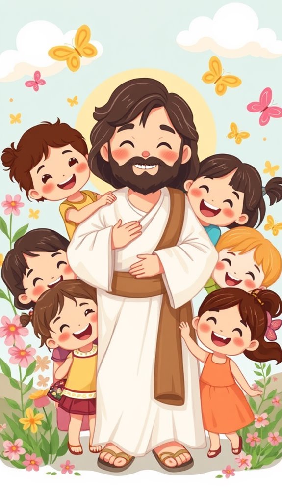 adorable jesus loves me