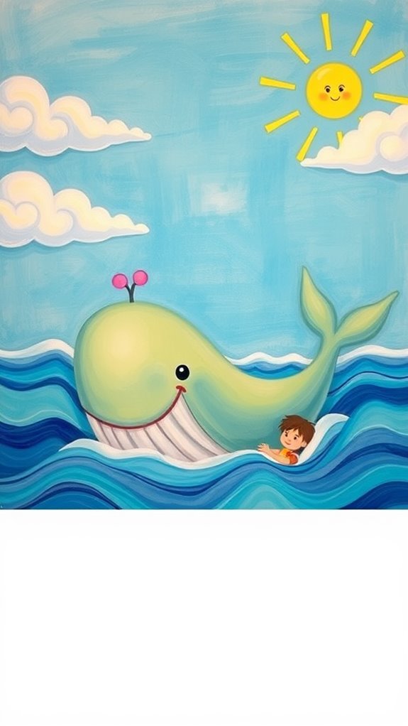 adorable jonah and whale