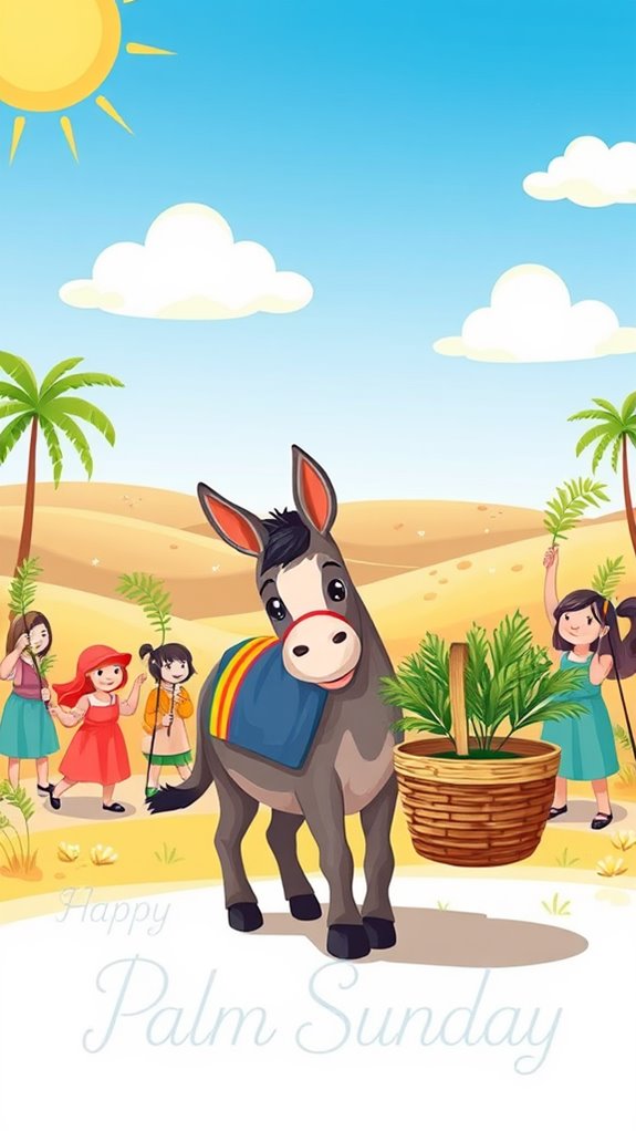 adorable palm sunday artwork