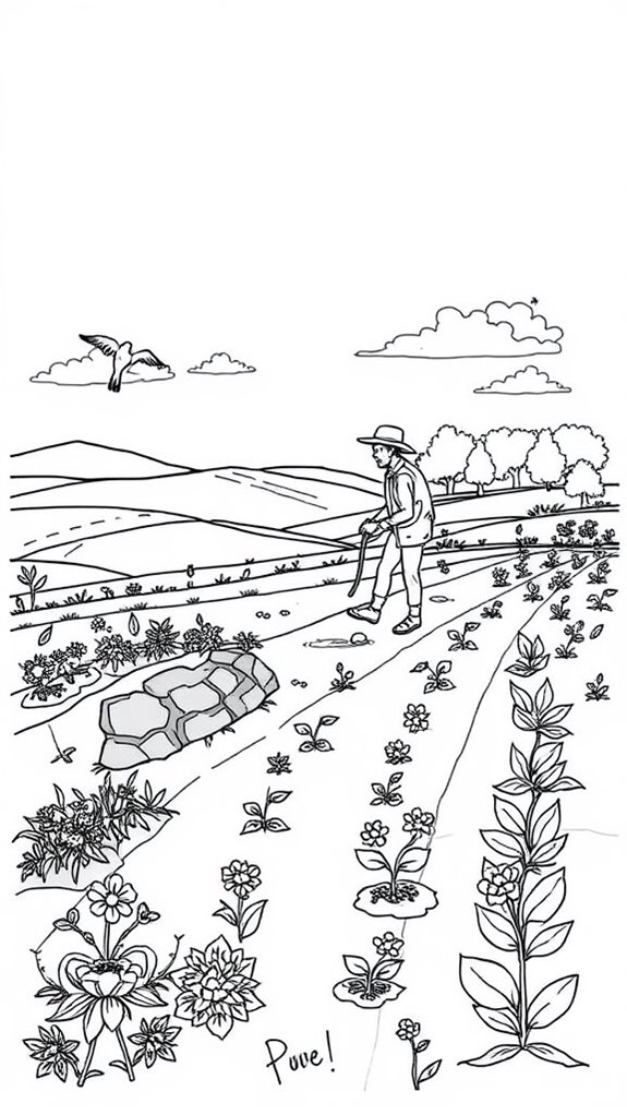 adventure in colorful landscapes