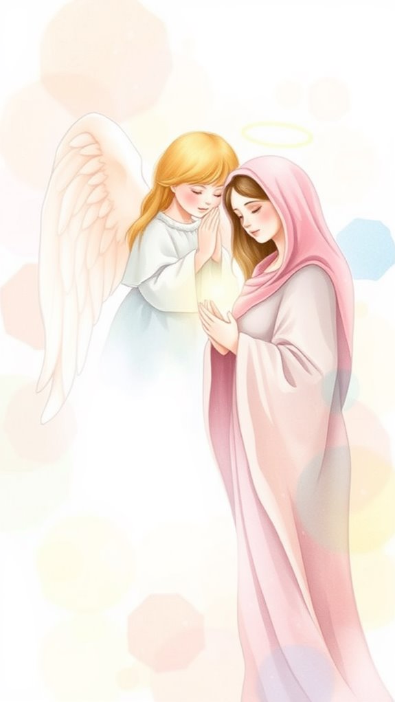 angel watercolor clipart collection