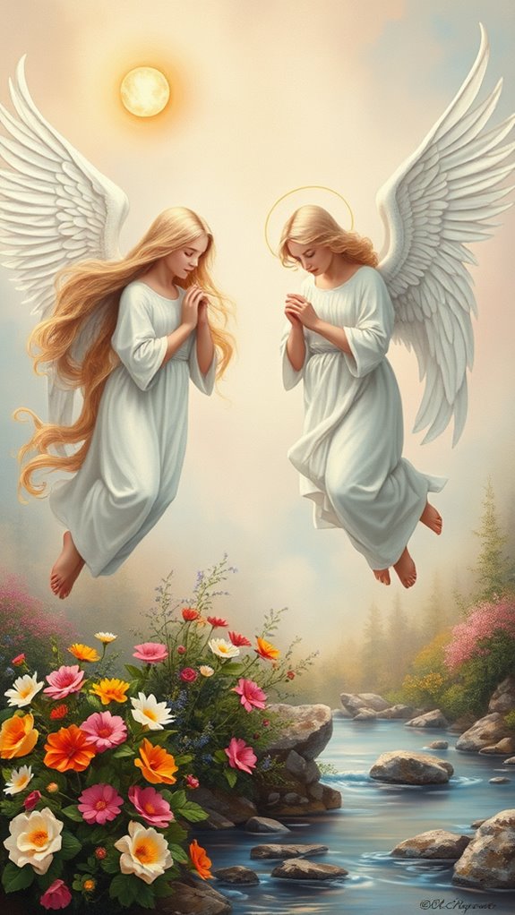 angelic guardians of oil