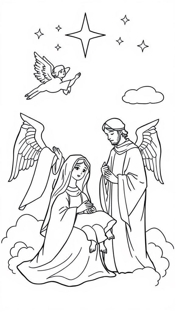 angels proclaiming jesus birth