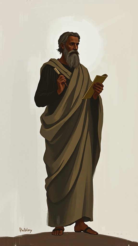 apostle paul minimalist art
