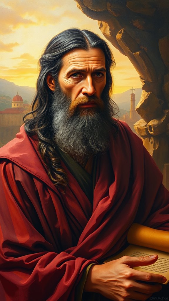 apostle paul oil artwork