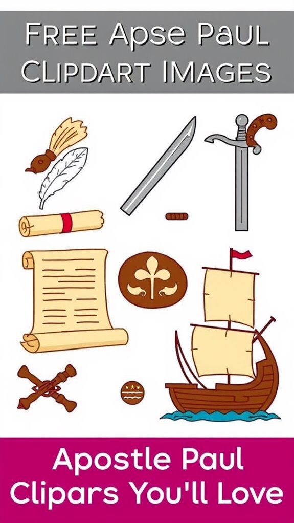 apostle paul symbol clipart