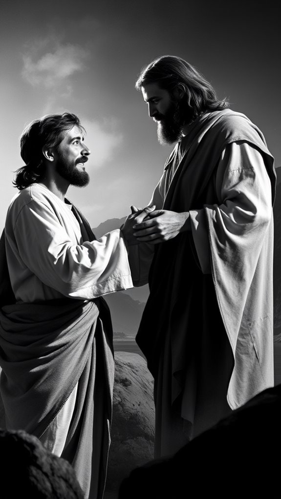 artistic depiction of forgiveness