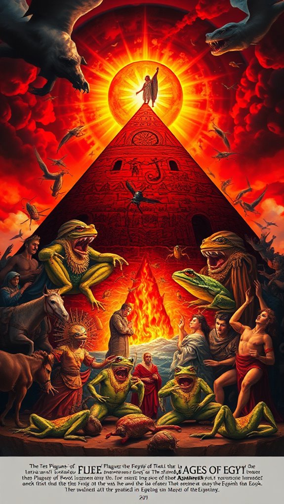 artistic representation of plagues