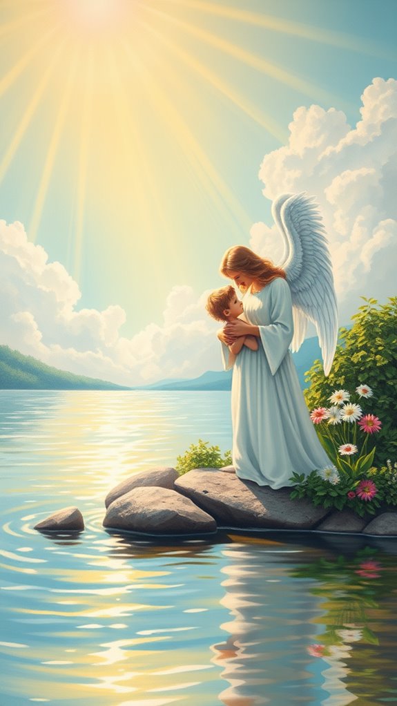 baptism themed acrylic artwork