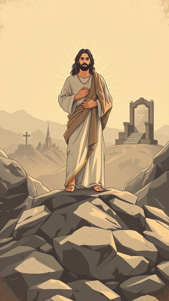 biblical illustration of temptation