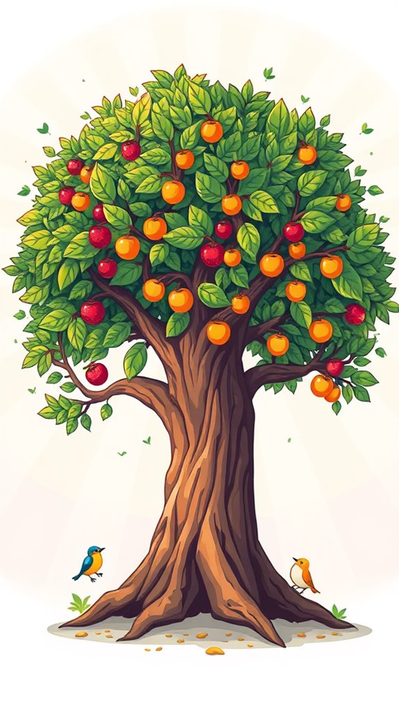 biblical tree illustration collection