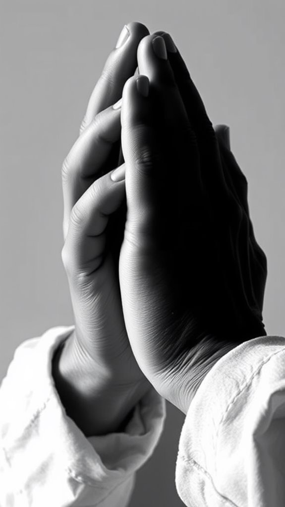 black and white prayers