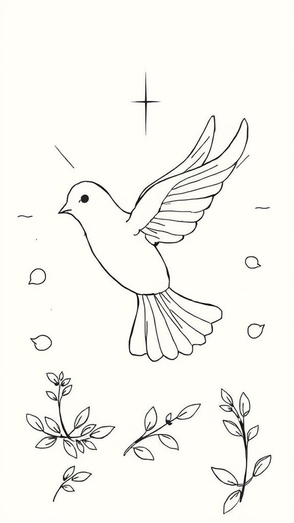 calming spirit coloring activity