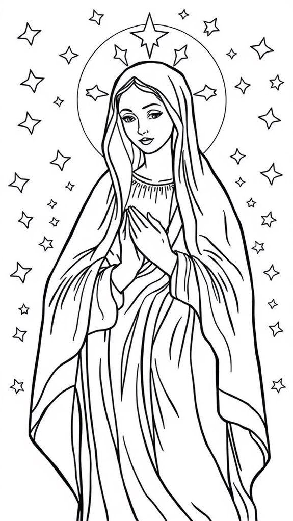 celestial immaculate conception art