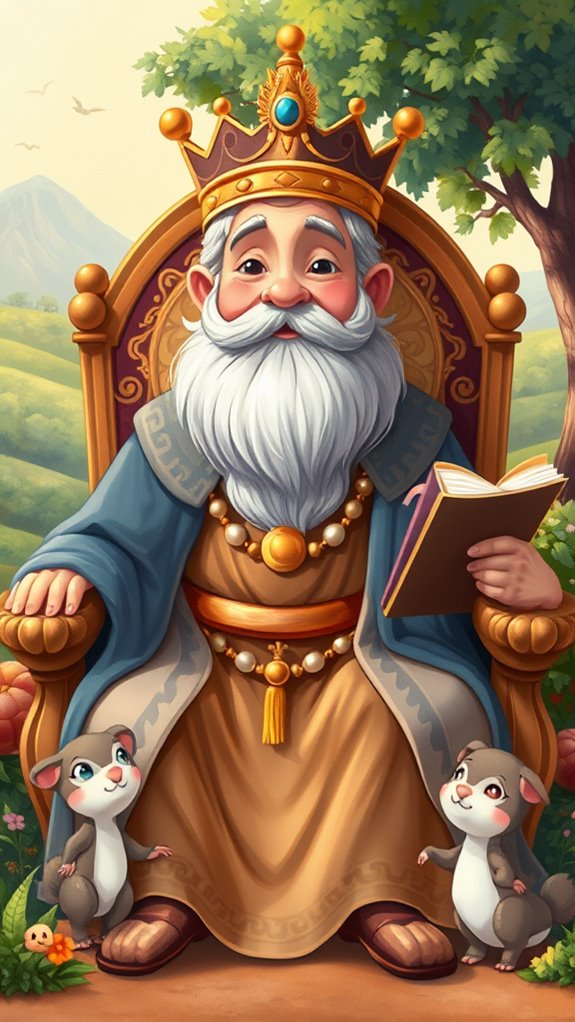 charming artwork of solomon