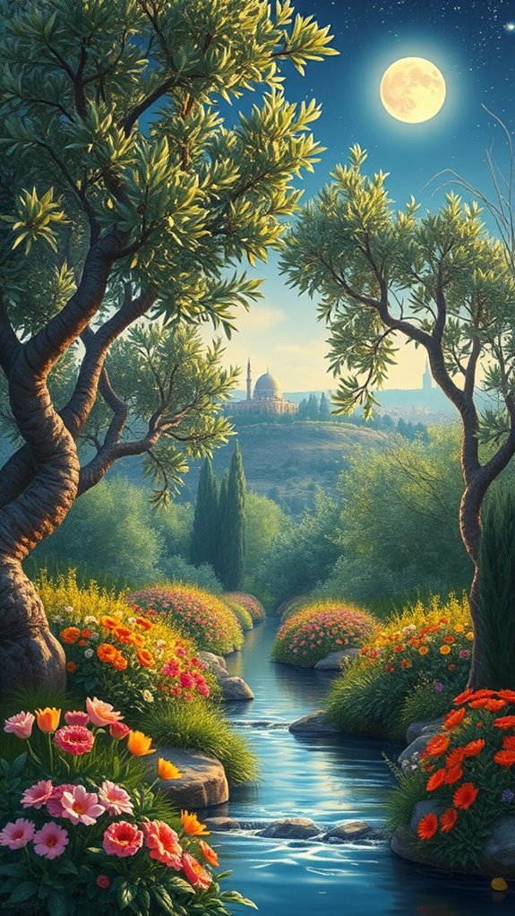 charming gethsemane garden artwork