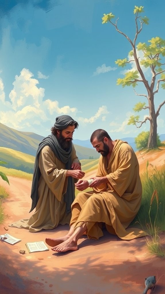 charming good samaritan artwork