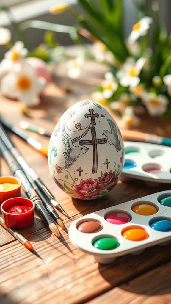 colorful egg decorating fun