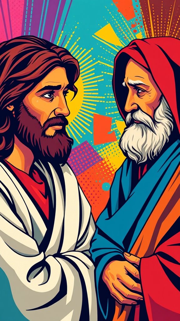 colorful jesus nicodemus artwork