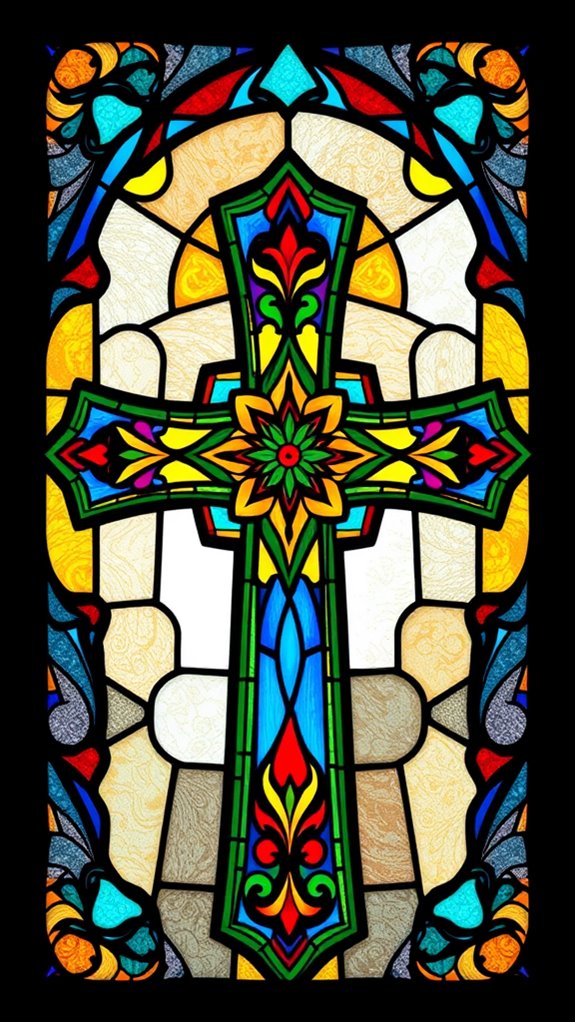 colorful religious art design
