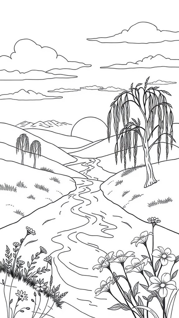 comfort in grief coloring