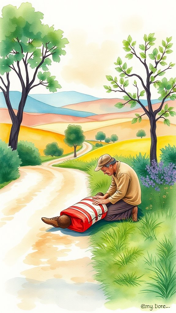 compassionate aid in art