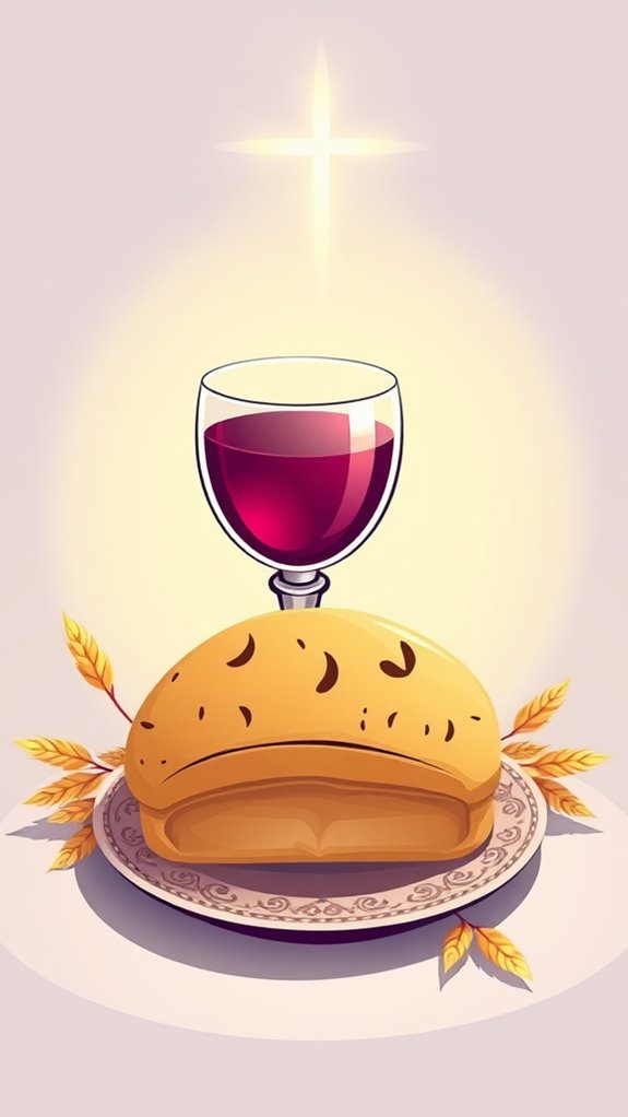 contemporary eucharist graphic design