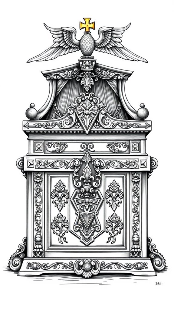 covenant artifact monochrome depiction