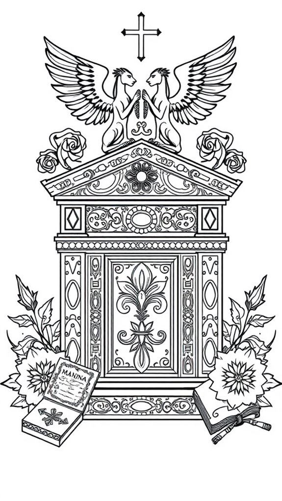 covenant symbols coloring page