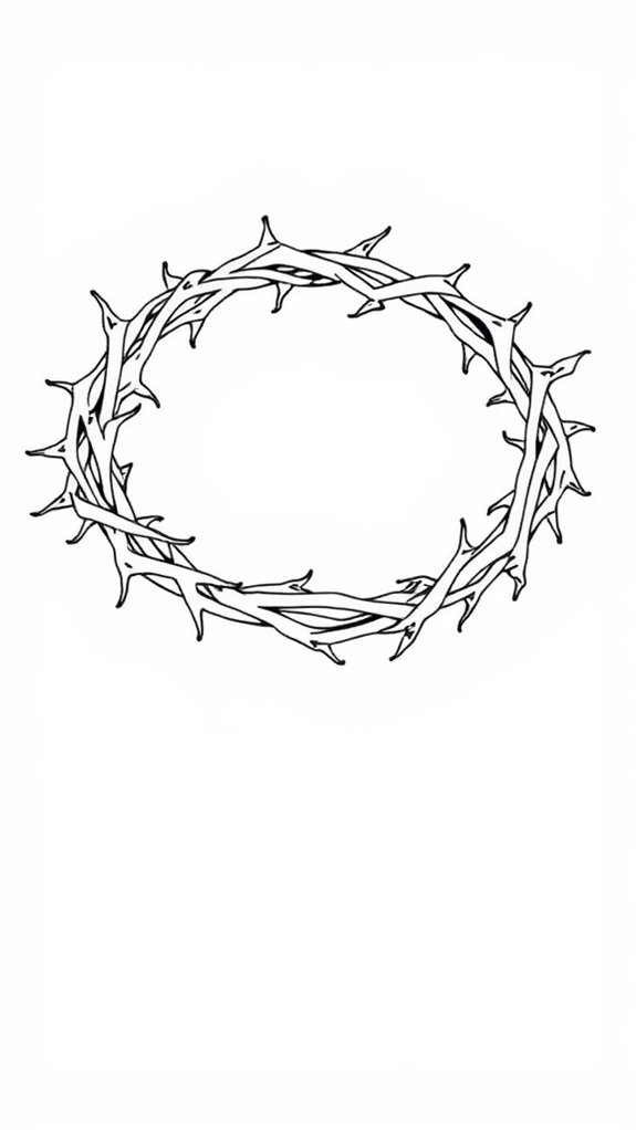 crown of thorns art