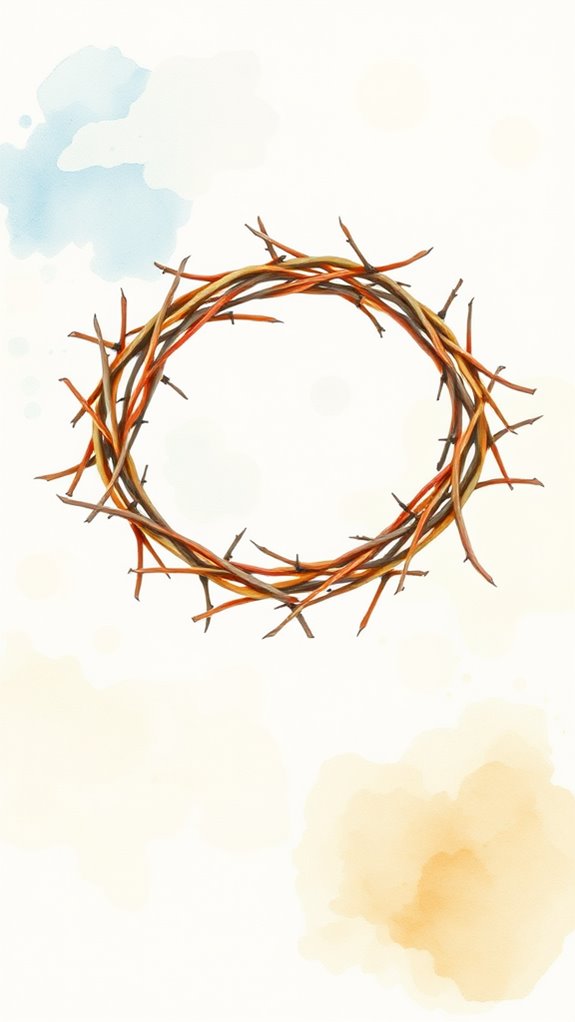 crown of thorns artwork