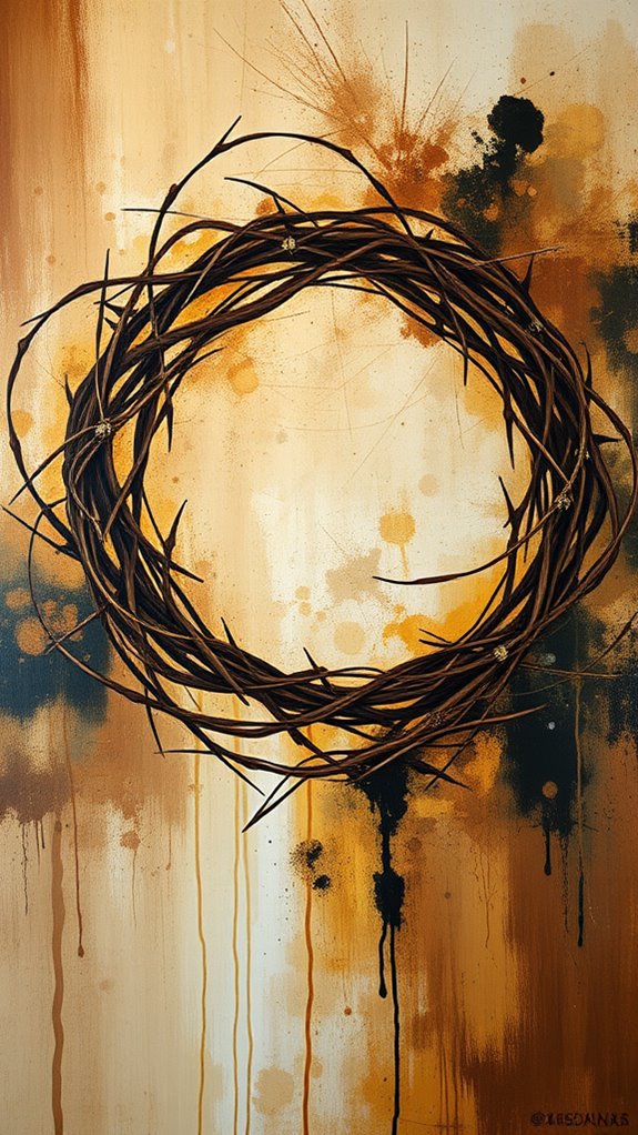 crown of thorns artwork