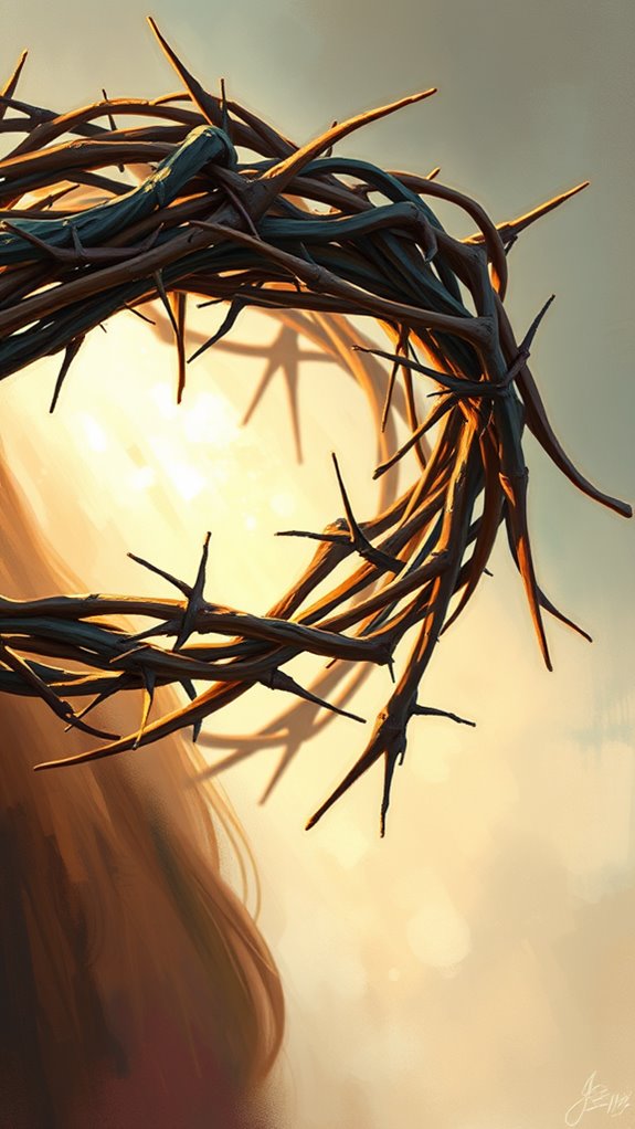 crown of thorns artwork