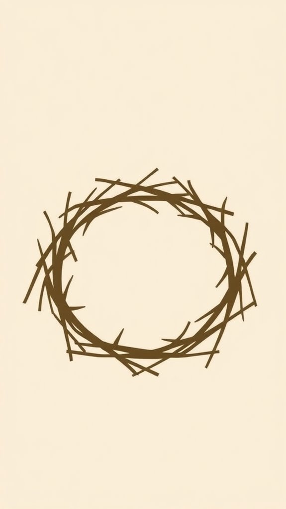 crown of thorns graphic